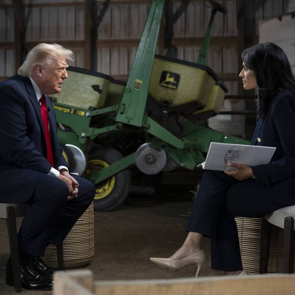 Welker interviews Trump.