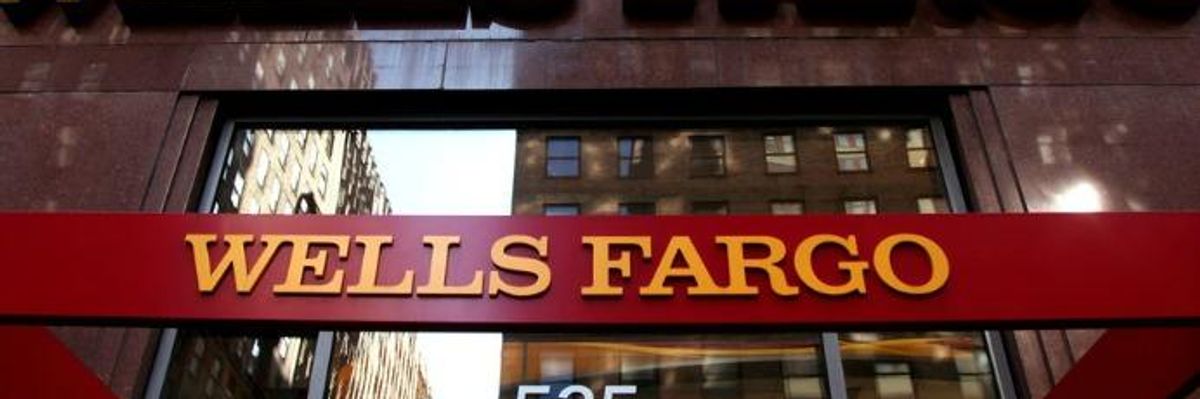 Wells Fargo's $3 Billion Tax Windfall 'More Than Offsets' Trump's Paltry $1 Billion Fine