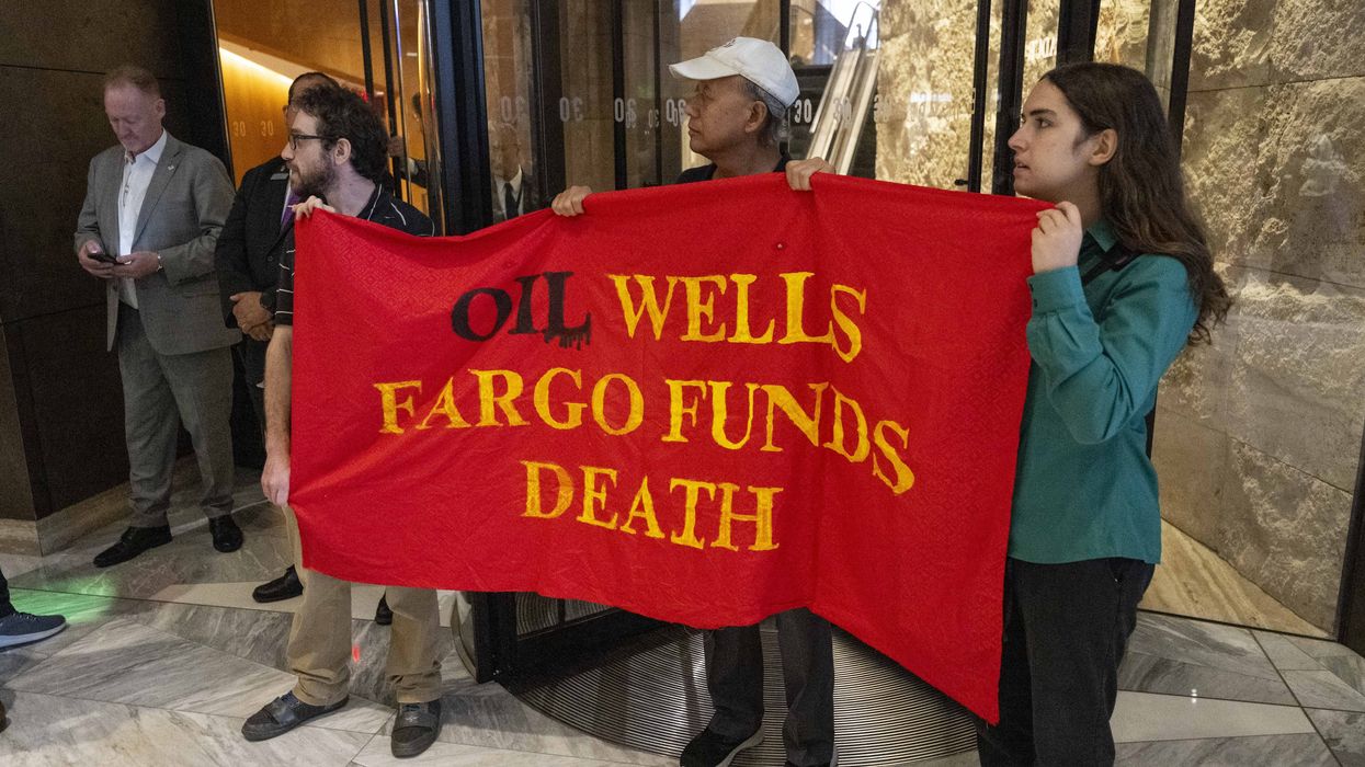 Wells Fargo protest