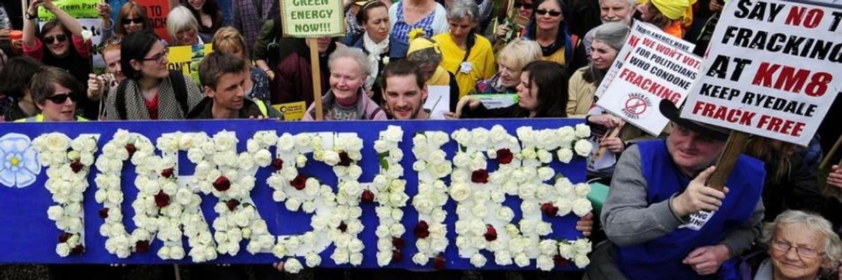 Anti-Frackers Vow Fierce Resistance as UK Goes Back 'Up for Shale'