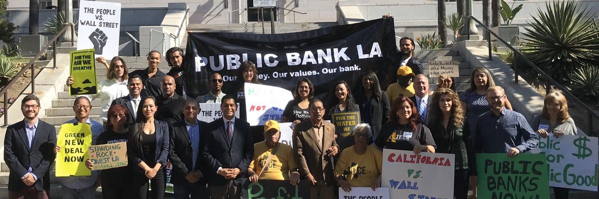 California Opens the Public Banking Floodgates