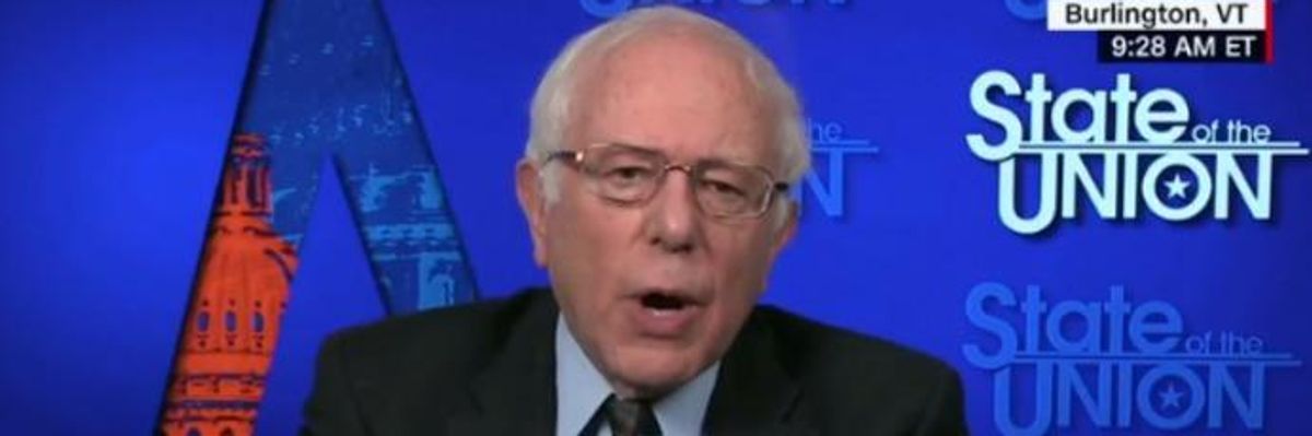 Sanders: Trump Spewing 'Total Nonsense' Over GOP Tax Giveaway for Billionaires