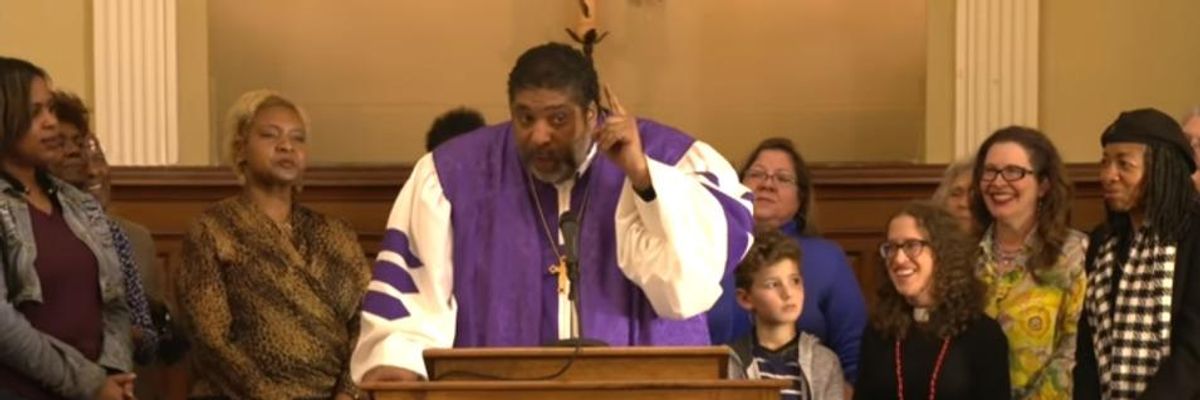 'Preaching Is More Than Words': Rev. William J. Barber II Delivers Soaring Sermon in Honor of Martin Luther King Jr.