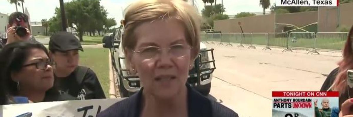 Warren After Visiting Child Detention Facility: 'What I've Witnessed Here Is Truly Disturbing'