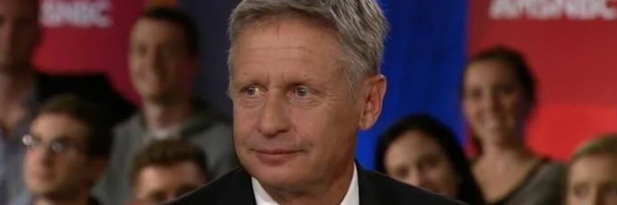 Amid Latest Johnson Gaffe, Critics Destroy Argument for Voting Libertarian