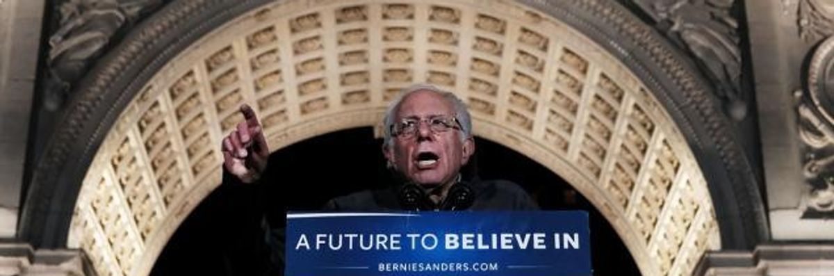 Sanders' Political Revolution Draws Nearly 30,000 to New York City Rally