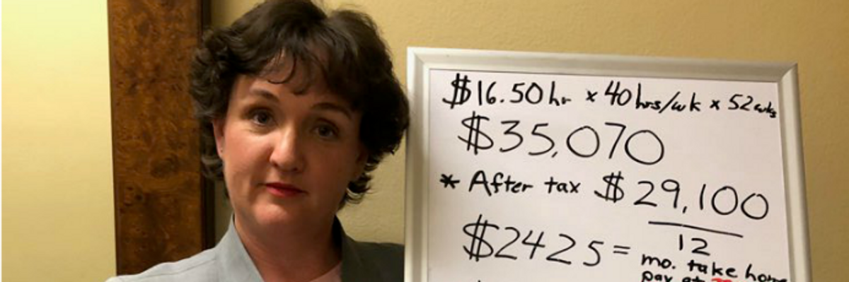 Watch: Rep. Katie Porter Uses Basic Budget Math to Expose Jamie Dimon on Starvation Wages at JPMorgan Chase