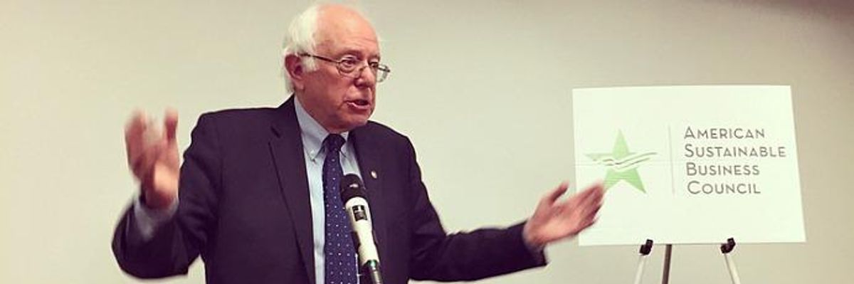 Sanders Refutes Myth That Medicare for All Would Be Bad for Business