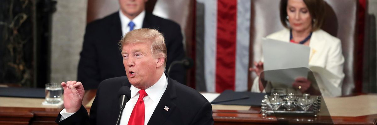 The State of the Union in Six Words: Donald Trump Is Full of It