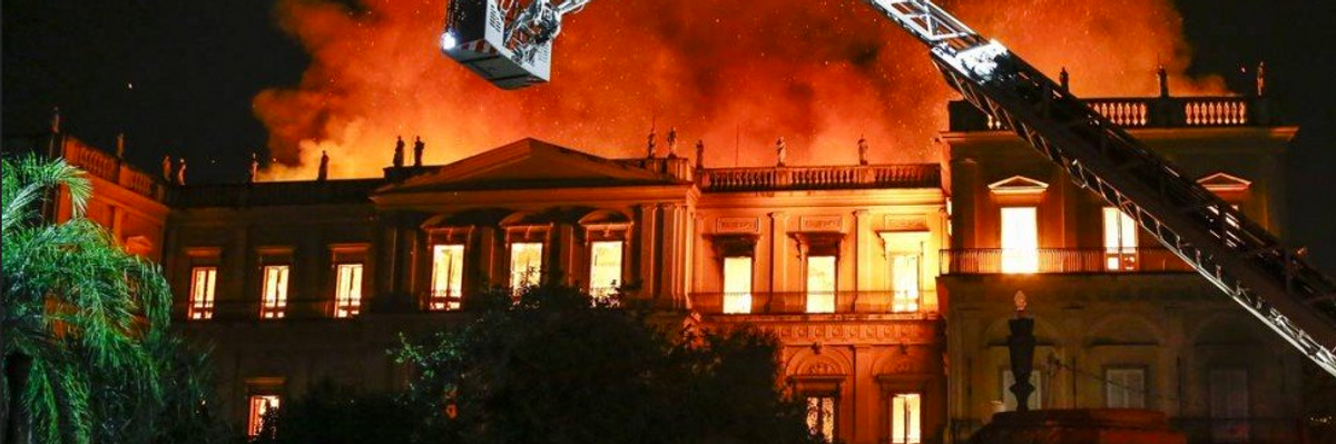 As Brazil Mourns, Government Neglect and Austerity Blamed for 'Unbearable Catastrophe' of National Museum Fire