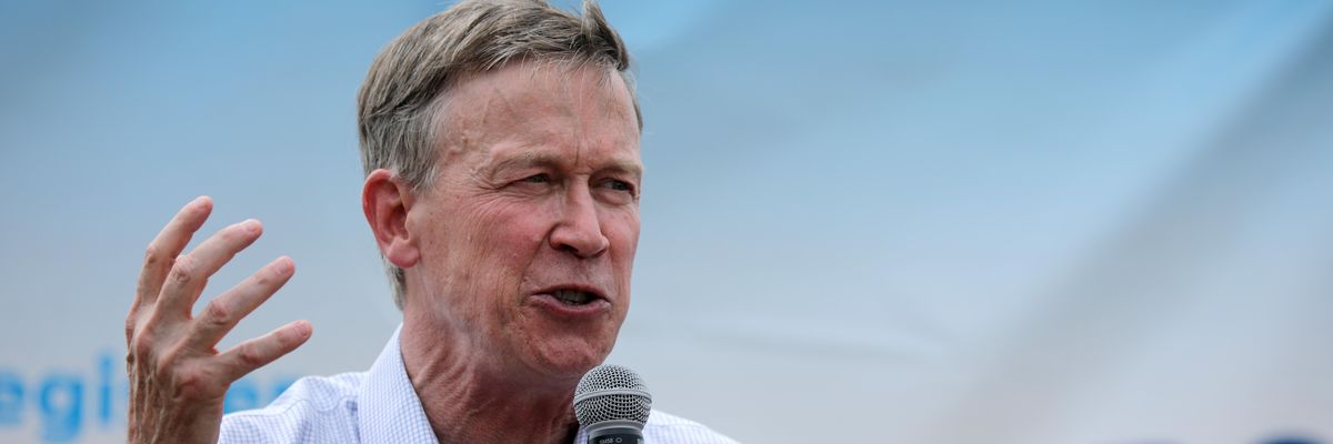 Progressives Shouldn't Be Interested in John Hickenlooper for Senate