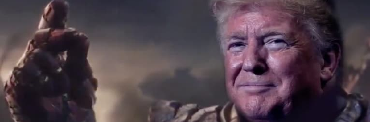 'How Sick Is That?' Says Thanos Creator After Trump Campaign Depicts US President as Fictional 'Mass Murderer' in Bizarre Ad