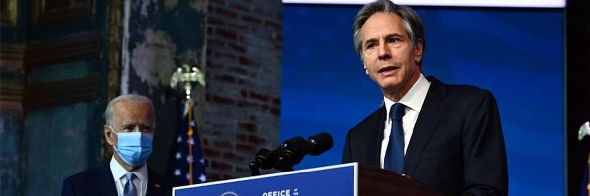 The King's Man: Blinken's Appointment Reassures Israel that Little Will Change Under Biden