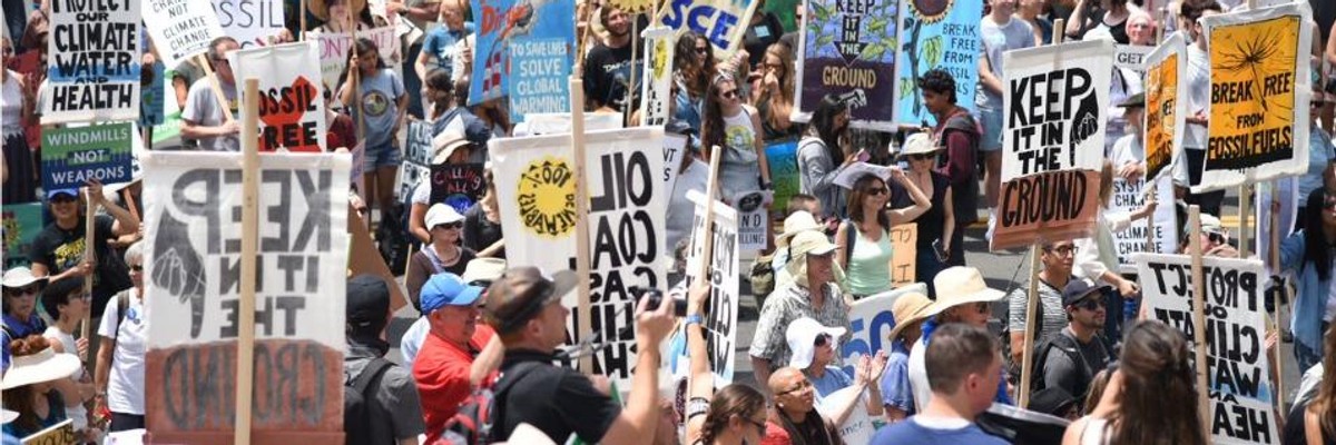 'Not a Symbol, A Signal': Wave of Direct Actions Points to Fossil-Free Future