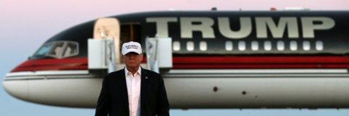 'Literally Insane': Trump Takes Credit for Absence of Fatal Commercial Airline Crashes in 2017