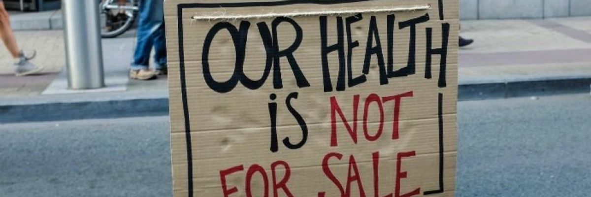 It's Time to Take on Big Pharma and Reclaim Medicines for Public Health: We Need A Public Option in Pharmaceuticals