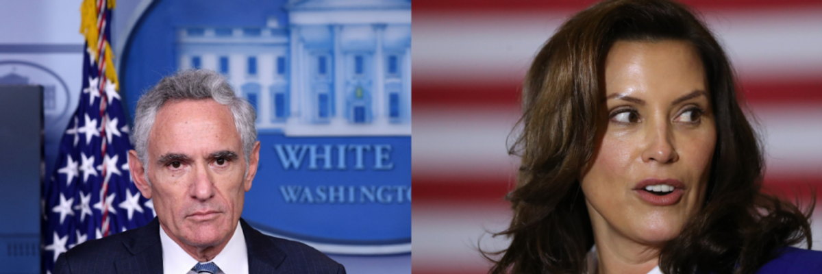 "I'm Not Going to Be Bullied": Michigan Governor Rebukes Trump Aide's Call for Uprising Over Covid-19 Measures