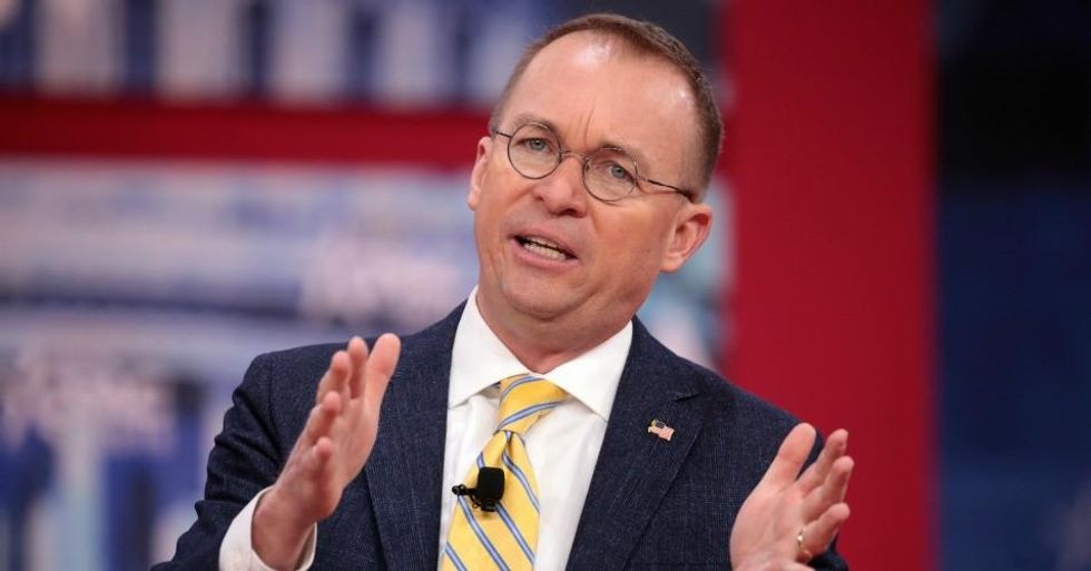 White House Chief of Staff Mick Mulvaney on Sunday denied that President Donald Trump is a white supremacist as the administration attempting to deflect reports that the suspect in New Zealand's mosque attacks last week was an admirer of the president. (Photo: Gage Skidmore/Flickr/cc)
