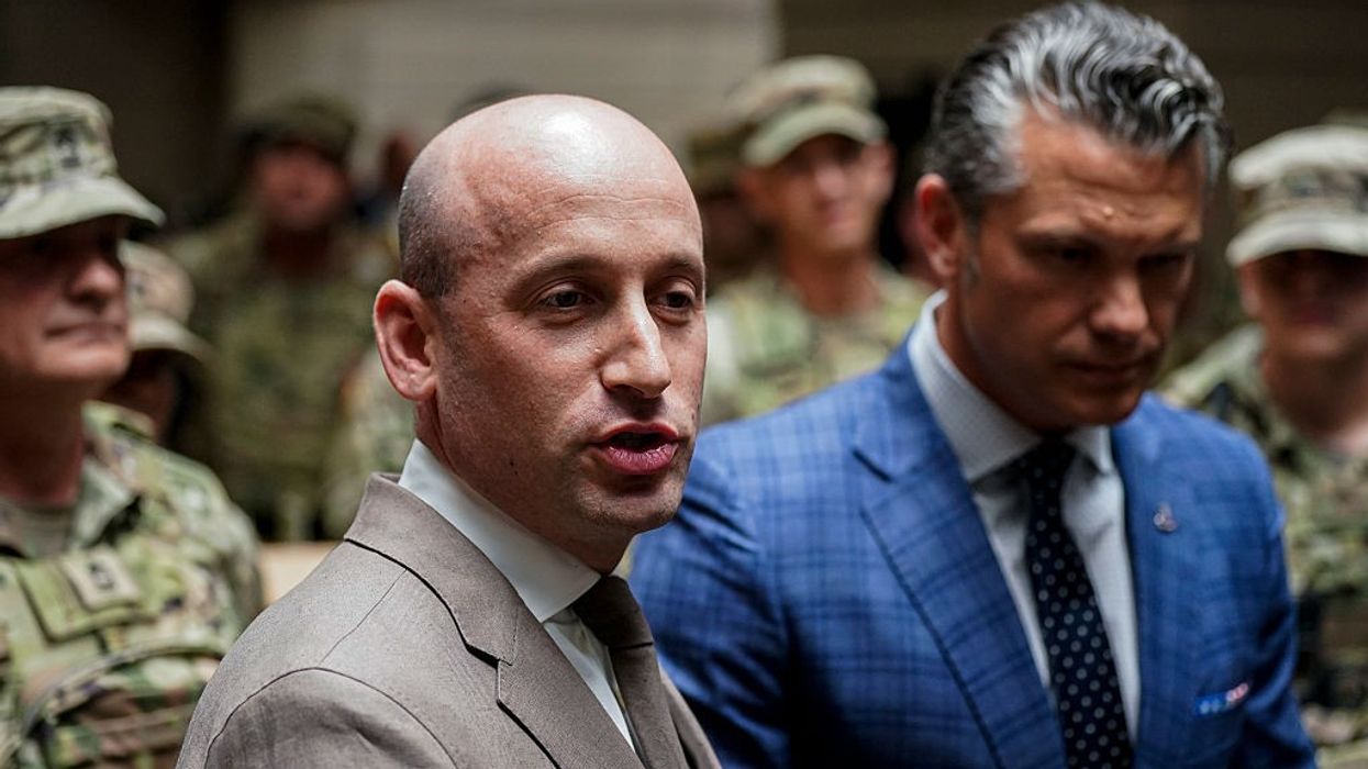 Stephen Miller Claims Simply Calling Trump Authoritarian 'Incites Violence and Terrorism'