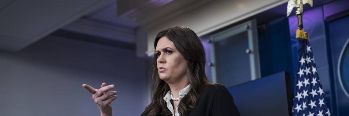 Sarah Huckabee Sanders and the Endless Tax Cut Metaphor