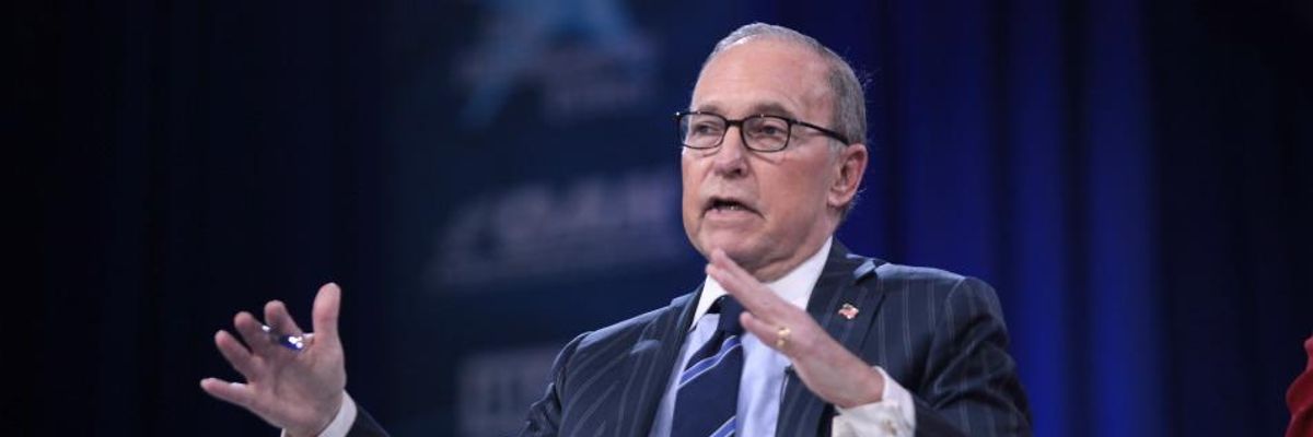 Hypocrisy With 'Autocratic' Flair: After Trump Whines About Negative Search Results, Kudlow Suggests Regulating Google