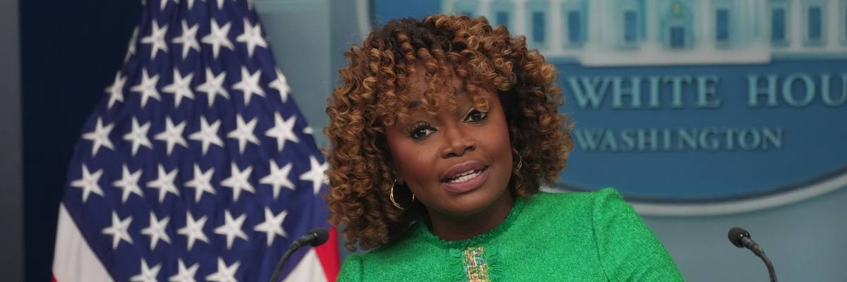 White House Press Secretary Karine Jean-Pierre Delivers Her Last Press Briefing Of The Biden Administration