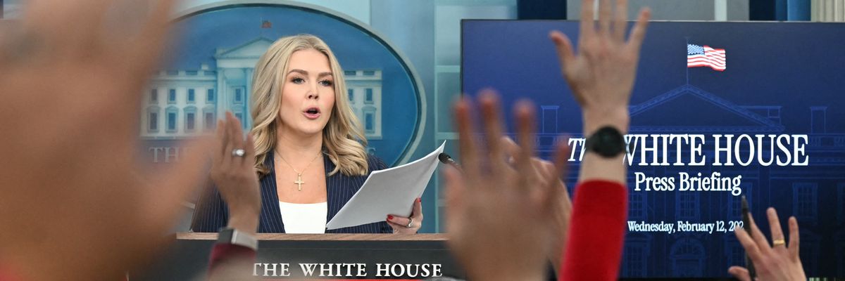 White House Press Secretary Karoline Leavitt