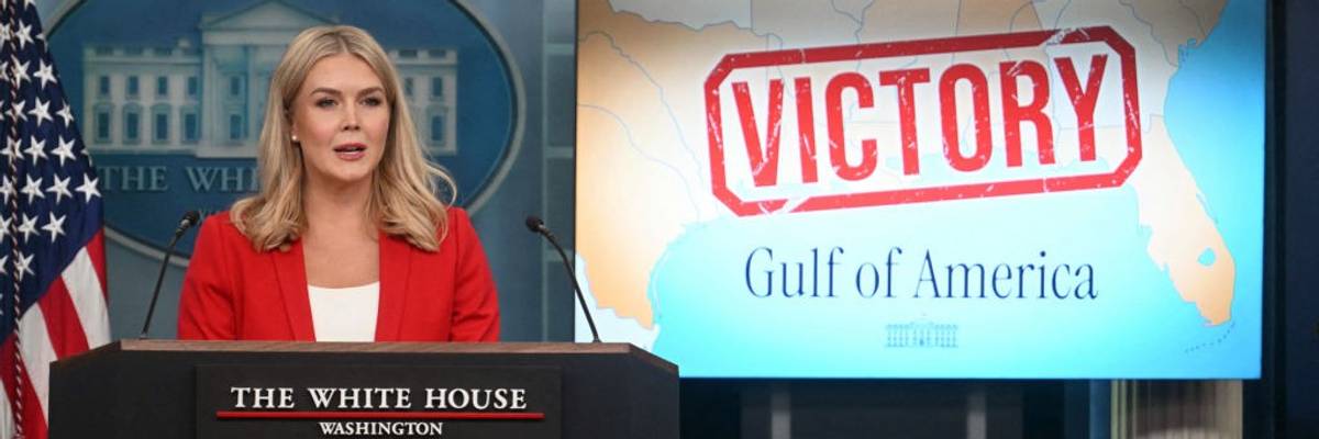 White House Press Secretary Karoline Leavitt