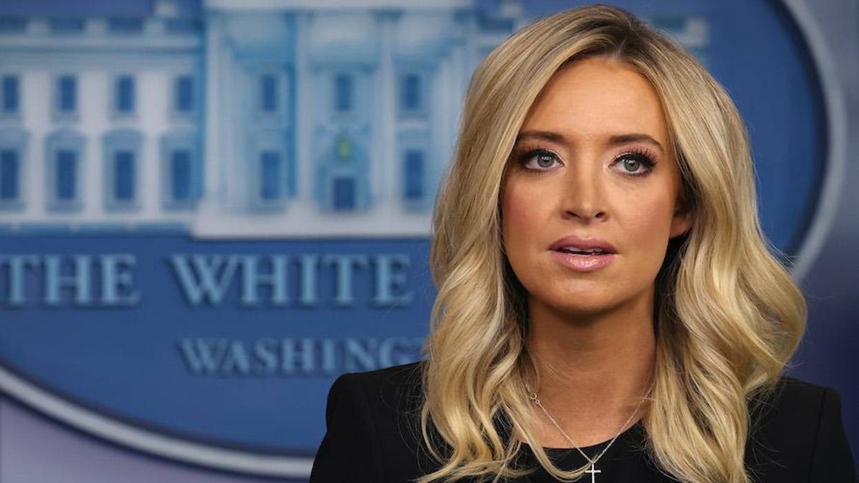 "I'll Never Lie to You," Vows Trump's New Press Secretary at First Regular Briefing in Over a Year--Then Starts Lying