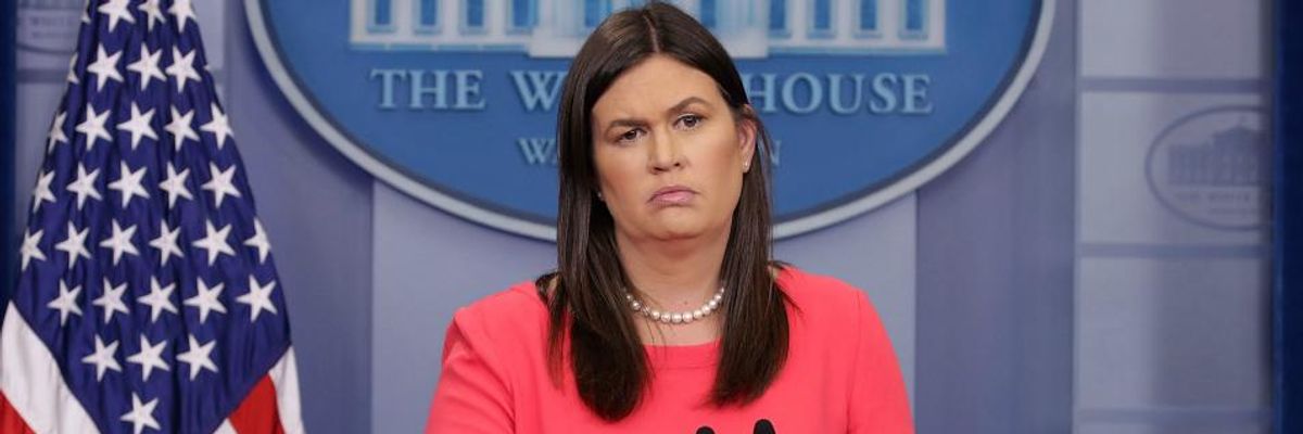 "Not Founded On Anything": The Epitaph for the Sarah Huckabee Sanders Era