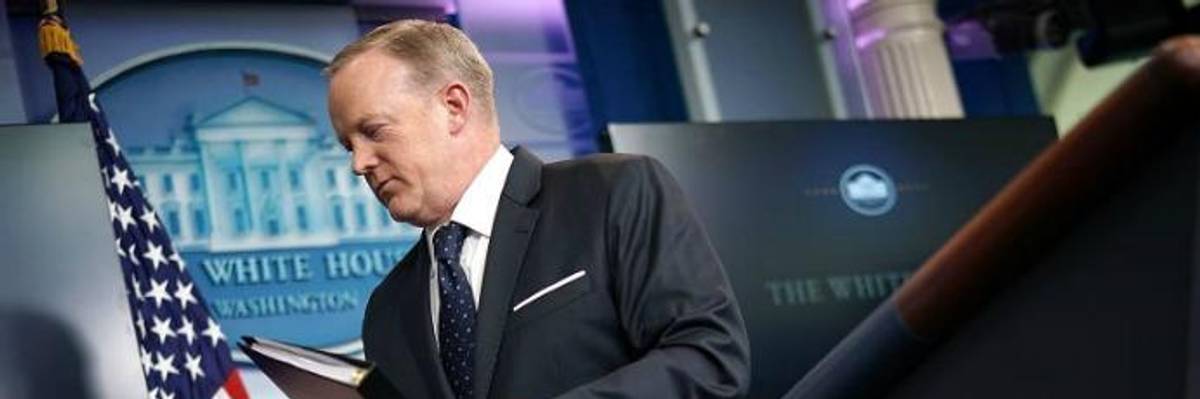 Spicey Is Out: White House Press Secretary Sean Spicer Resigns