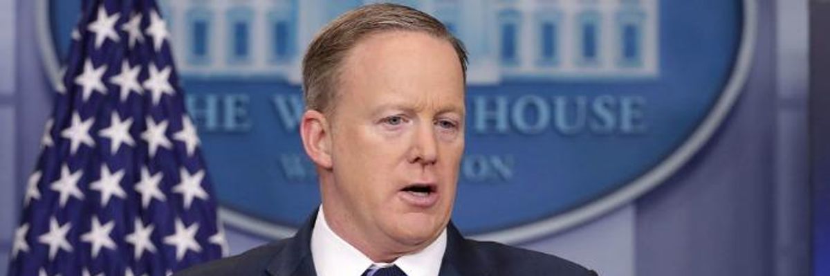 'Where Are the Tapes, Sean?': As Spicer Demurs, ACLU Requests Comey Records