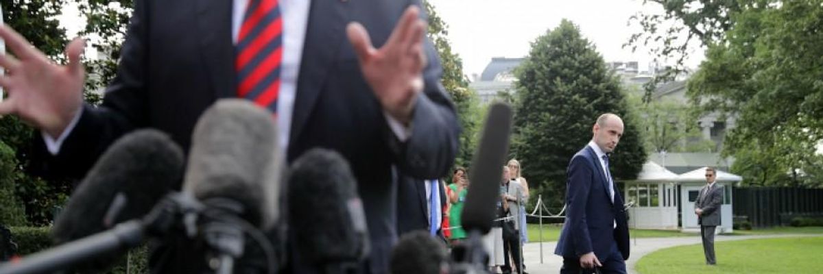 Ocasio-Cortez and Omar Call on Stephen Miller to Resign After Top Trump Aide Exposed as 'Bonafide White Nationalist'