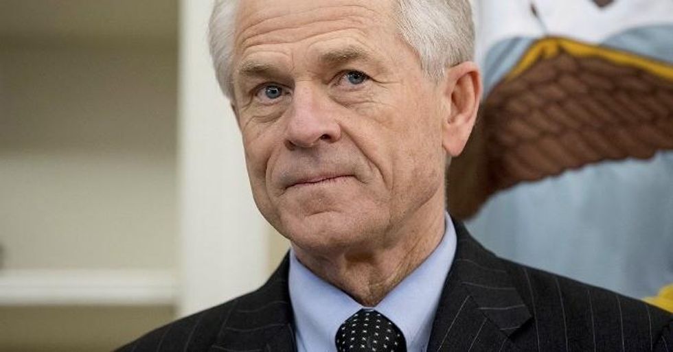 White House trade adviser Peter Navarro said his harsh rhetoric came from