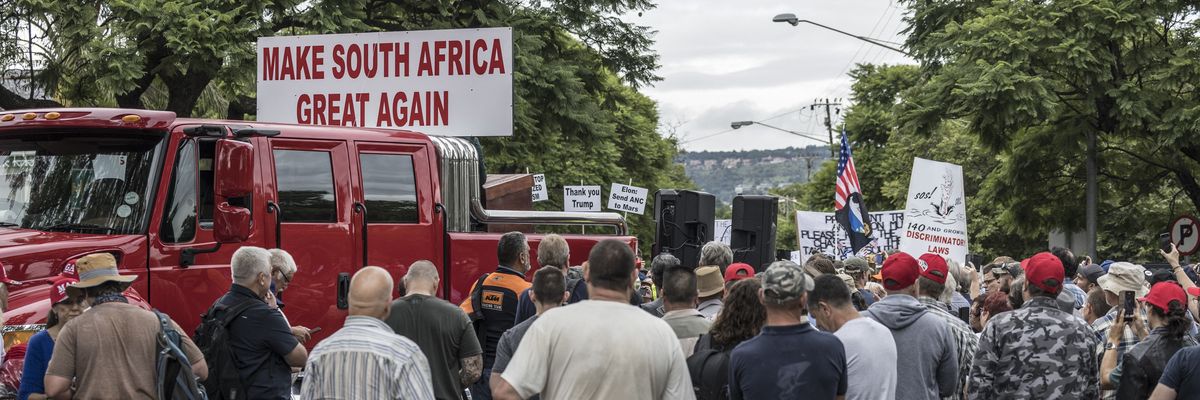 While Locking Out Most Refugees, Trump Admin Poised to Resettle Group of White Afrikaners in US