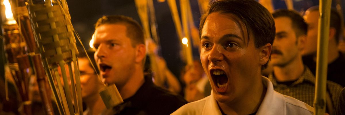 White supremacists in Charlottesville