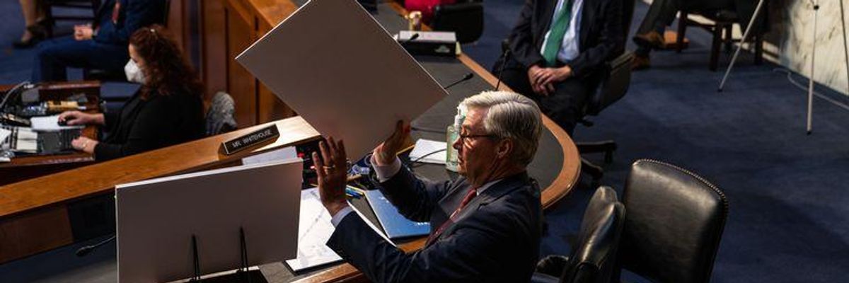 Sheldon Whitehouse Made the Case That Amy Coney Barrett's Nomination Is a Bag Job