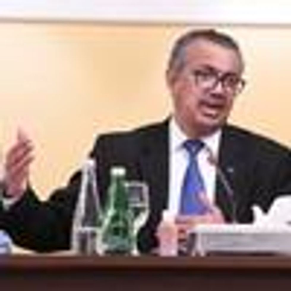 WHO director-general speaks to the media