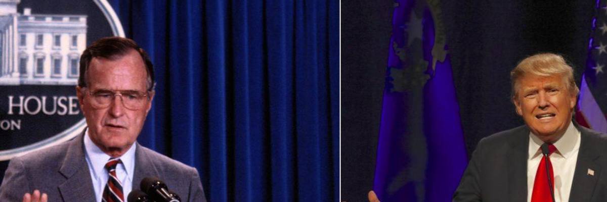 Is Bush's Legacy So Different From Trump's?