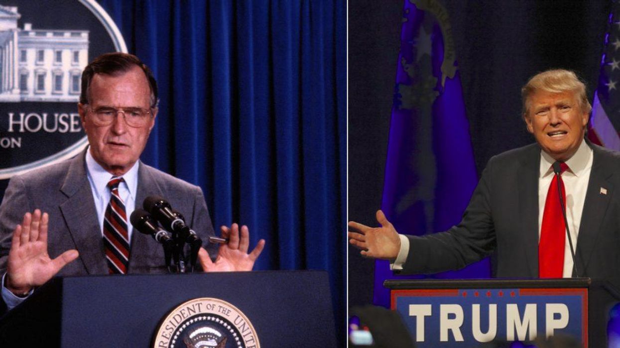 Is Bush's Legacy So Different From Trump's?