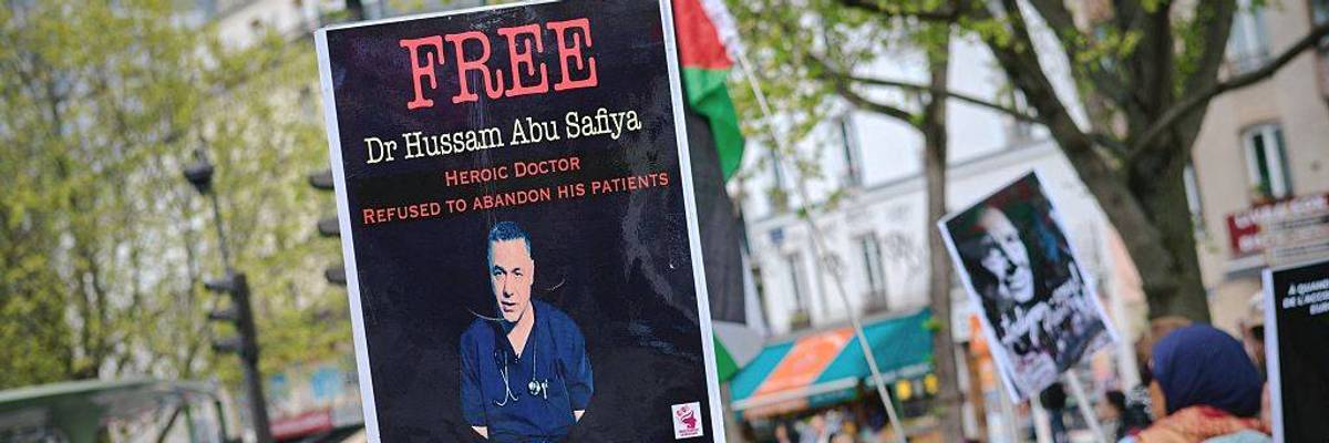 Rights Group Demands Release of Gaza's Dr. Abu Safiya After Israeli Court Extends Detention