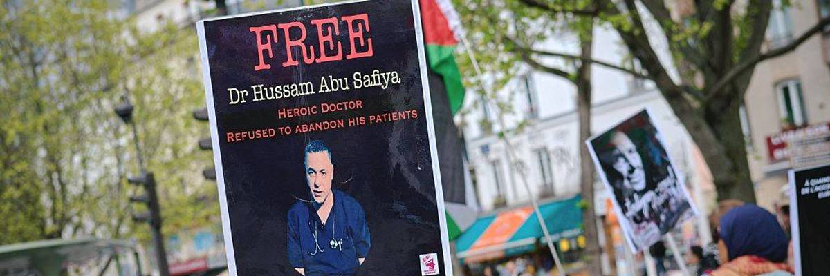 Rights Group Sounds Alarm After Israel Sends Gaza’s Dr. Abu Safiya to Solitary Confinement
