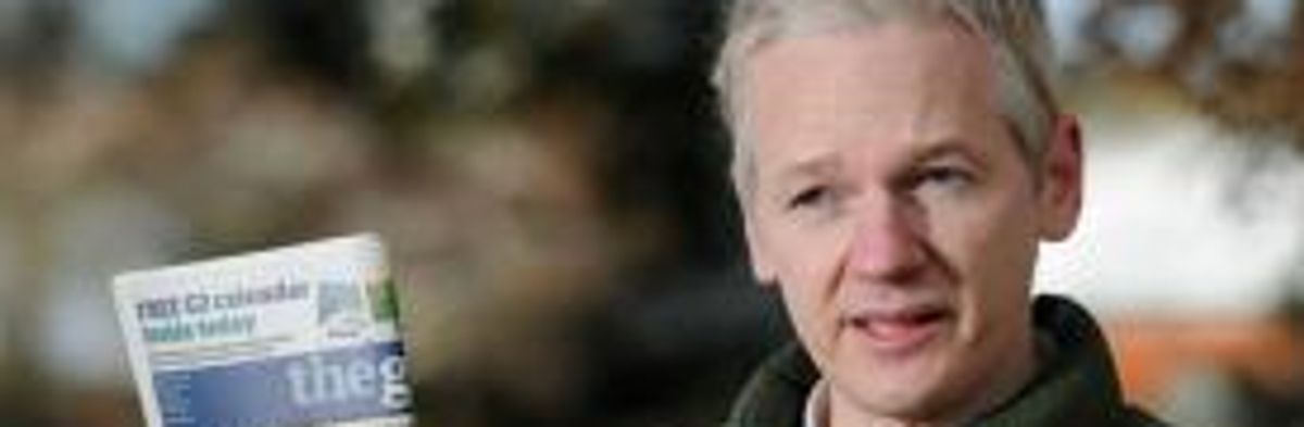 Julian Assange: WikiLeaks Faces 'Very Aggressive' investigation by US