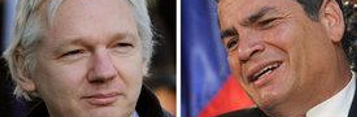 Ecuador's Correa: No Decision Yet on Assange Asylum Request