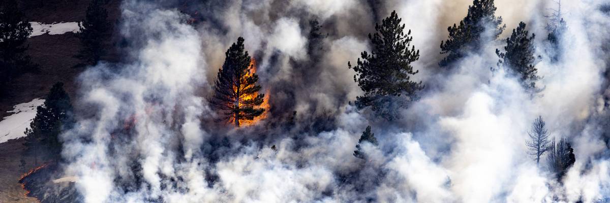 Wildfire Forces Evacuations Near Boulder, CO