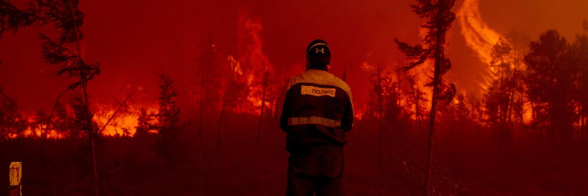 Wildfire in Russia