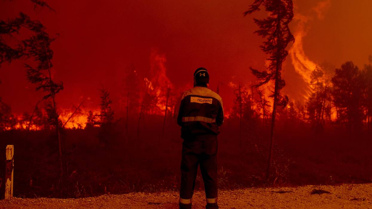 Wildfire in Russia