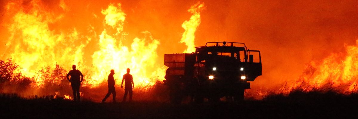 Wildfire in Turkey