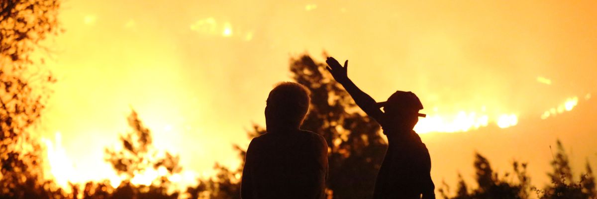 Wildfire in Turkiye's Antalya