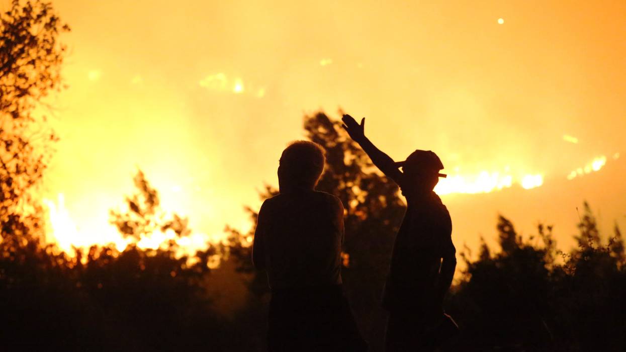 Wildfire in Turkiye's Antalya